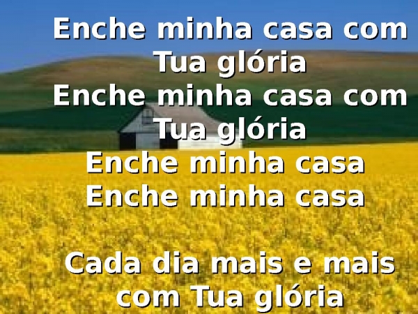 Enche minha vida com tua glória - página 4