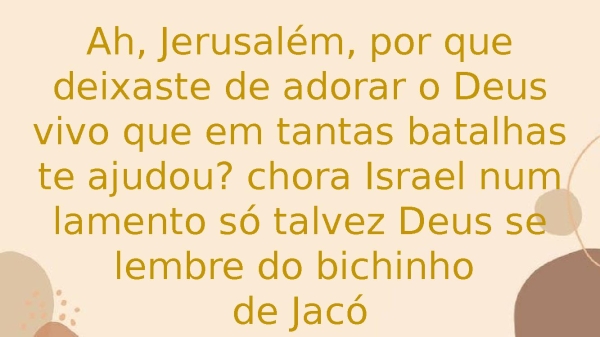 Lamento de Israel - página 3