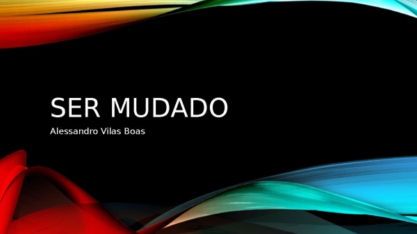 SER MUDADO - página 1