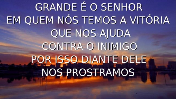 Grande é o Senhor  - página 2