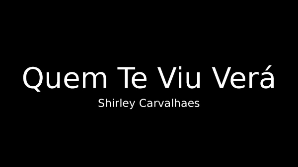 Quem Te Viu Verá - página 1