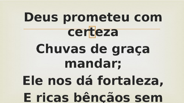 1 - Chuvas de Graças.pptx - página 2
