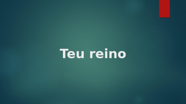 teu reino - página 1