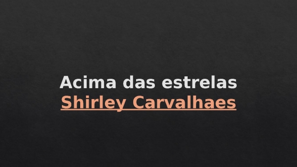 Acima das estrelas.pptx - página 1