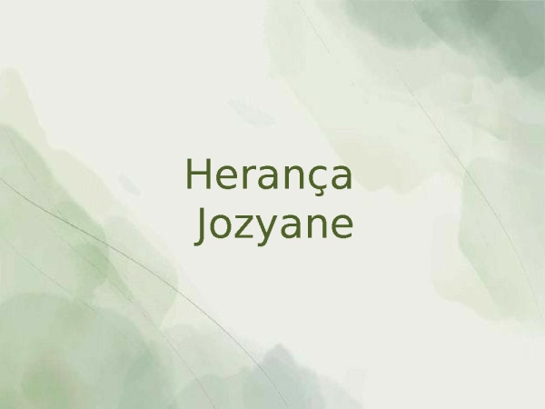 Herança - página 1