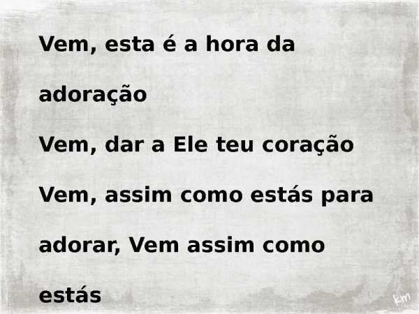 VEM - HORA DA ADORAÇÃO.pptx - página 2