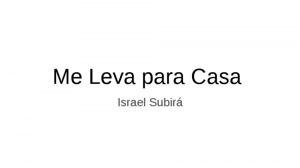 Me leva pra casa - página 1