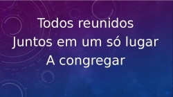 No meio dos Louvores