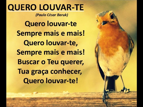 Quero louvar-te