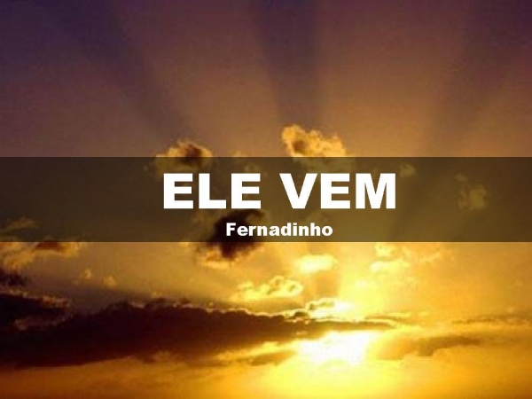 Ele vem - página 1
