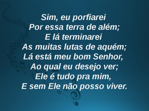 Saudosa lembrança - 2 Harpa Cristã - página 7