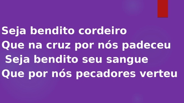 Bendito cordeiro (alvo mais que a neve) - página 2