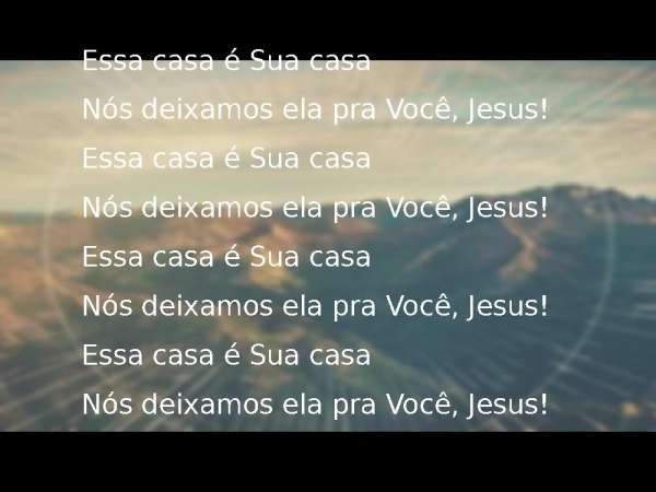 A Casa é Sua - Casa Worship.pptx - página 3