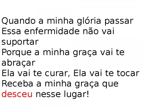 Mostra-Me Tua Glória! - página 11