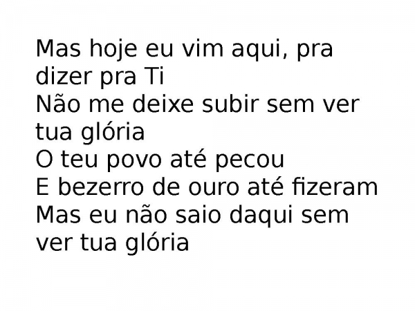 Mostra-Me Tua Glória! - página 3