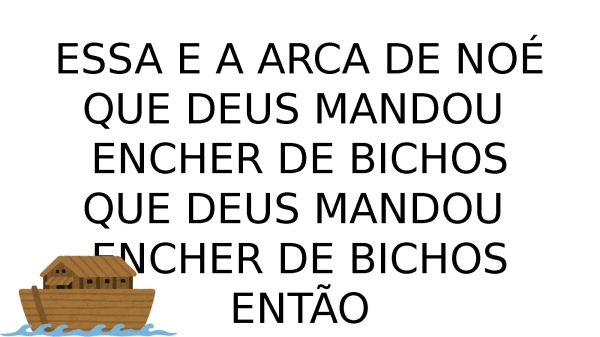 O que tem na arca de Noé - página 2