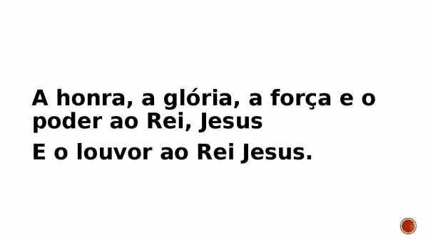 Grande é o Senhor.pptx - página 6