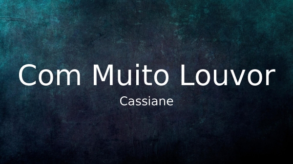 Com Muito Louvor - página 1