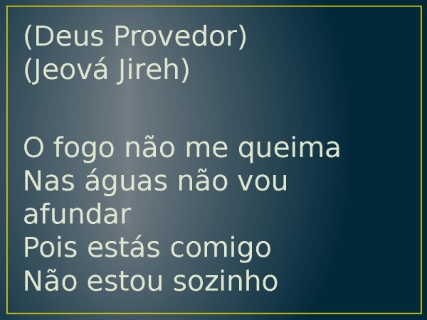 Jeová Jireh - página 2