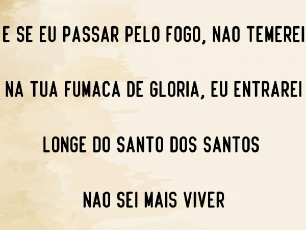 O QUE TUA GLÓRIA FEZ COMIGO (Quem já Pisou no Santo dos Santos).pptx - página 4