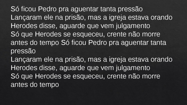A Igreja Está Orando.pptx - página 3