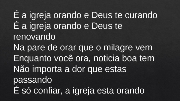 A Igreja Está Orando.pptx - página 6