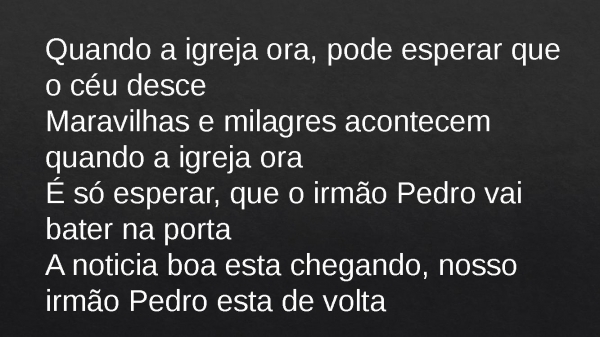 A Igreja Está Orando.pptx - página 8