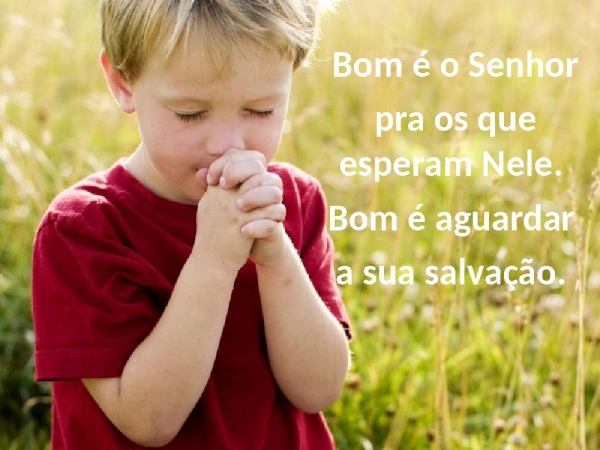 BOM É O SENHOR.ppt - página 1