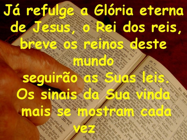 Vencendo vem Jesus - página 1
