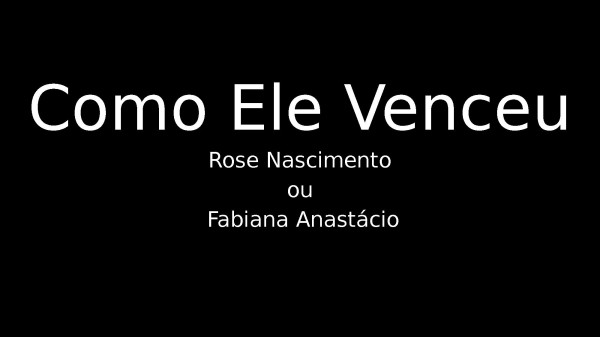 Como Ele Venceu - página 1