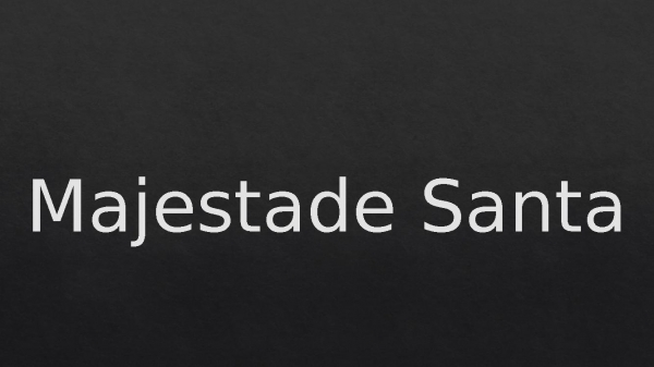 Majestade Santa - página 1