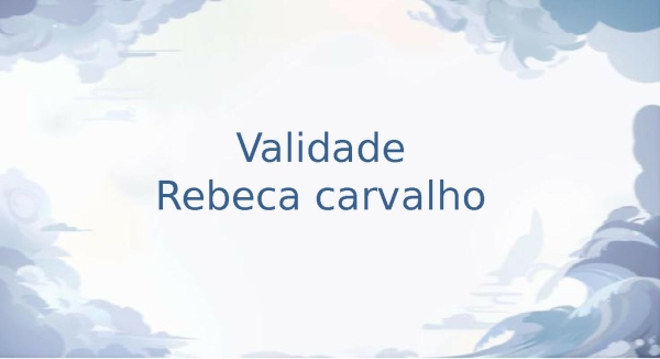 validade - página 1