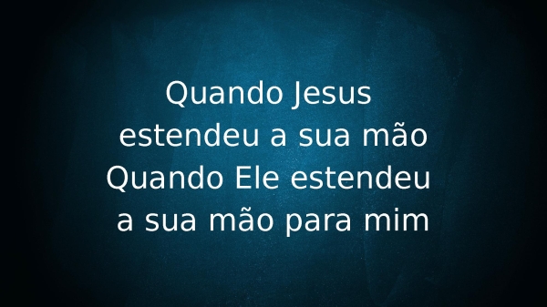 Quando Jesus Estendeu a Sua Mão - página 8
