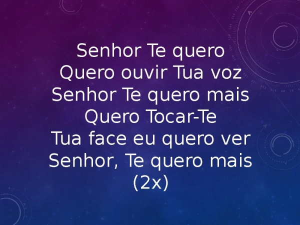 Senhor, te quero - página 7