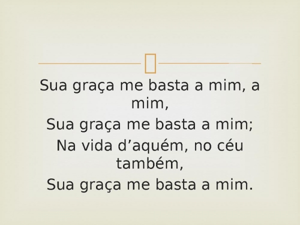 79 - Sua Graça Me Basta.pptx - página 3