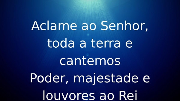 Aclame ao Senhor - página 6