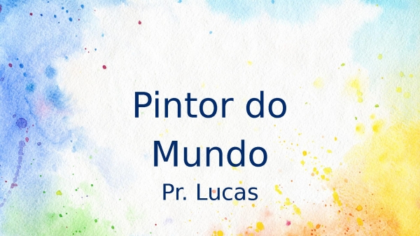 Pintor do Mundo - página 1