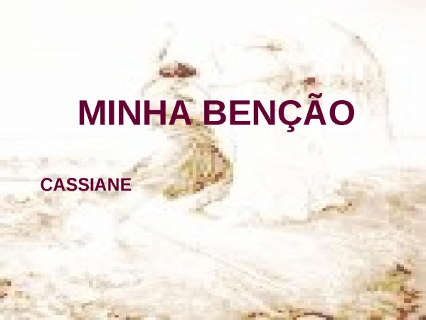Minha Bencao - página 1