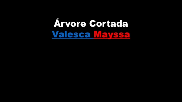 Árvore Cortada.pptx - página 1