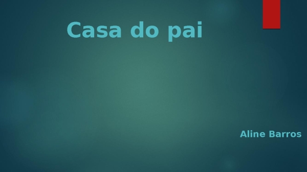 Casa do pai - página 1