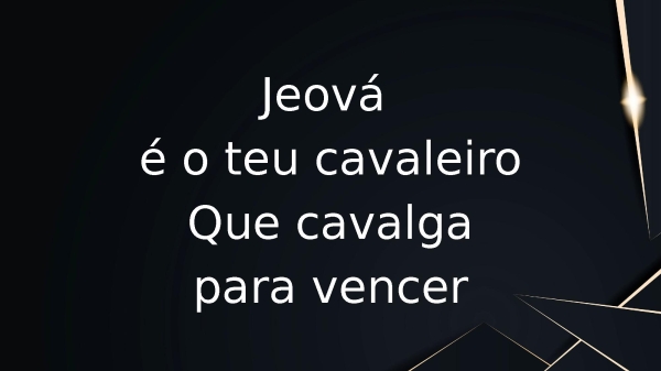 Jeová É O Teu Cavaleiro - página 11