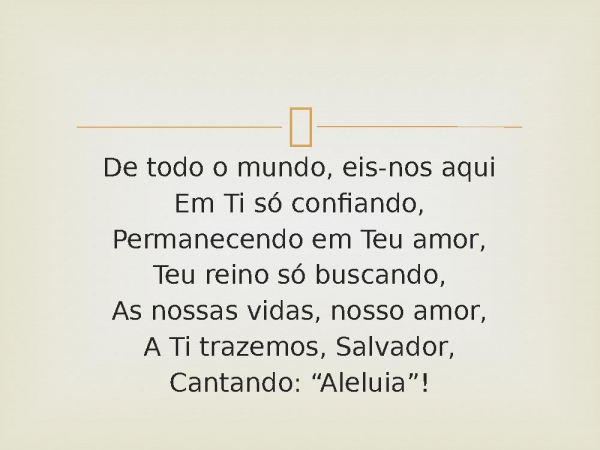64 - De Todo o Mundo_Aleluia.pptx - página 2