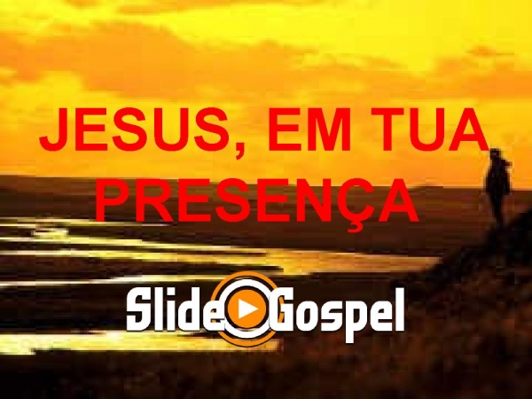 Jesus em tua presença - página 1