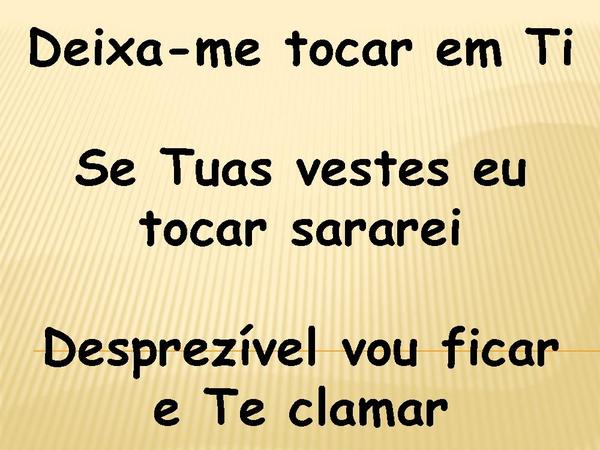 Deixa-me tocar - ministério deixa-me tocar - página 2