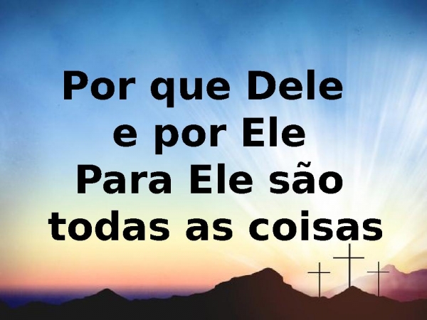 A Ele a glória (Diante do Trono).pptx - página 2