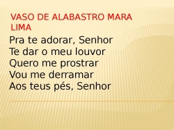 Vaso de Alabastro
