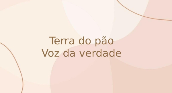 terra do pão - página 1