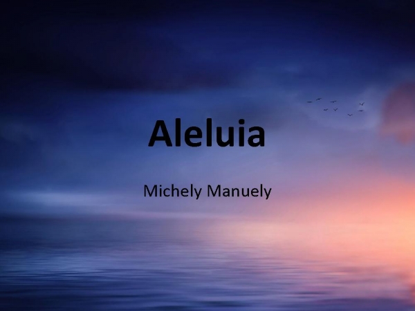 Aleluia.pptx - página 1