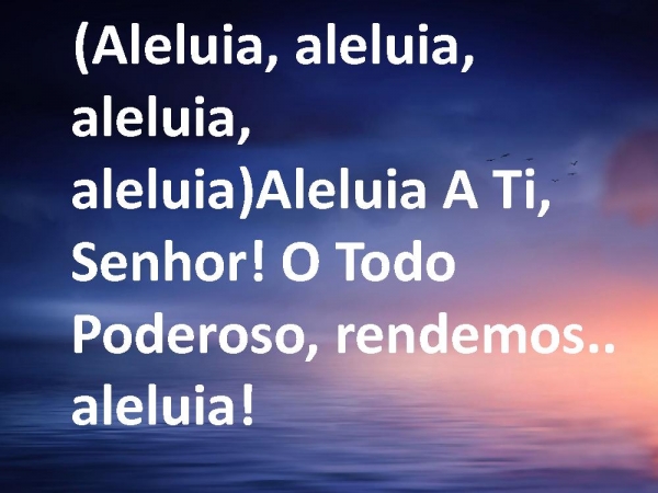 Aleluia.pptx - página 10
