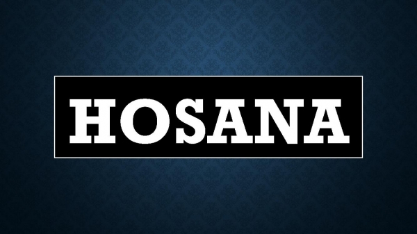 HOSANA - GABRIELA ROCHA .pptx - página 1